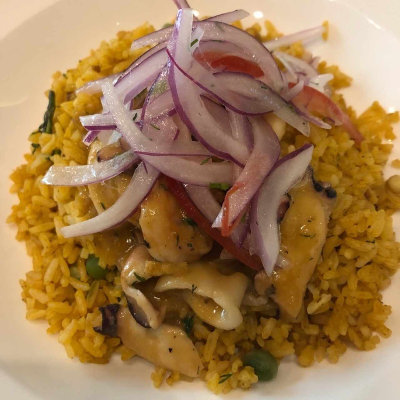 Arroz con mariscos