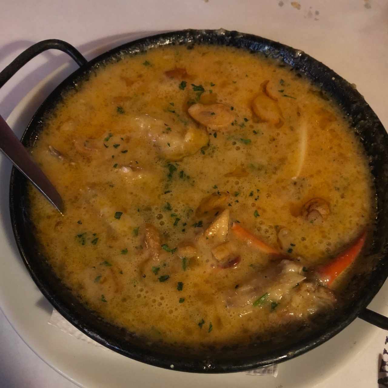 Muelitas de cangrejo al ajillo 