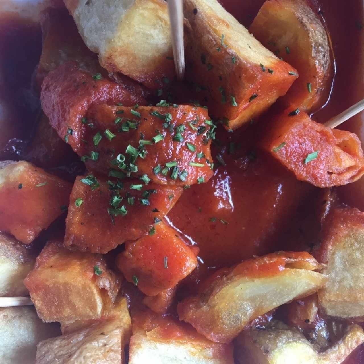 Patatas bravas
