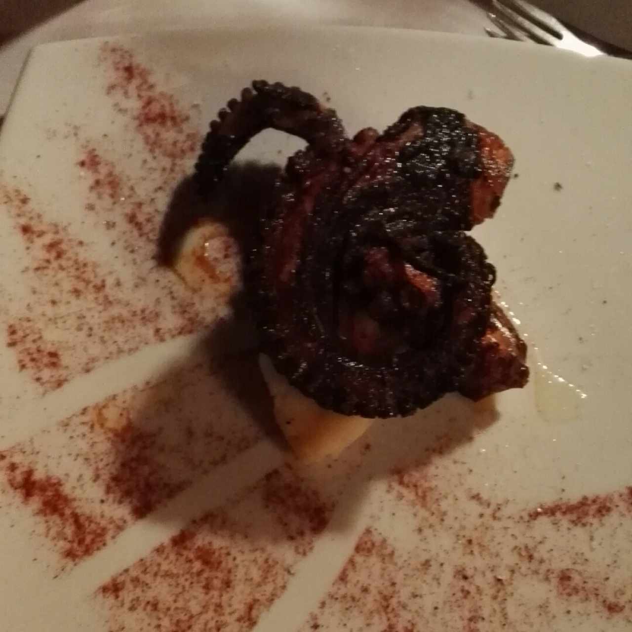 pulpo a la parrilla