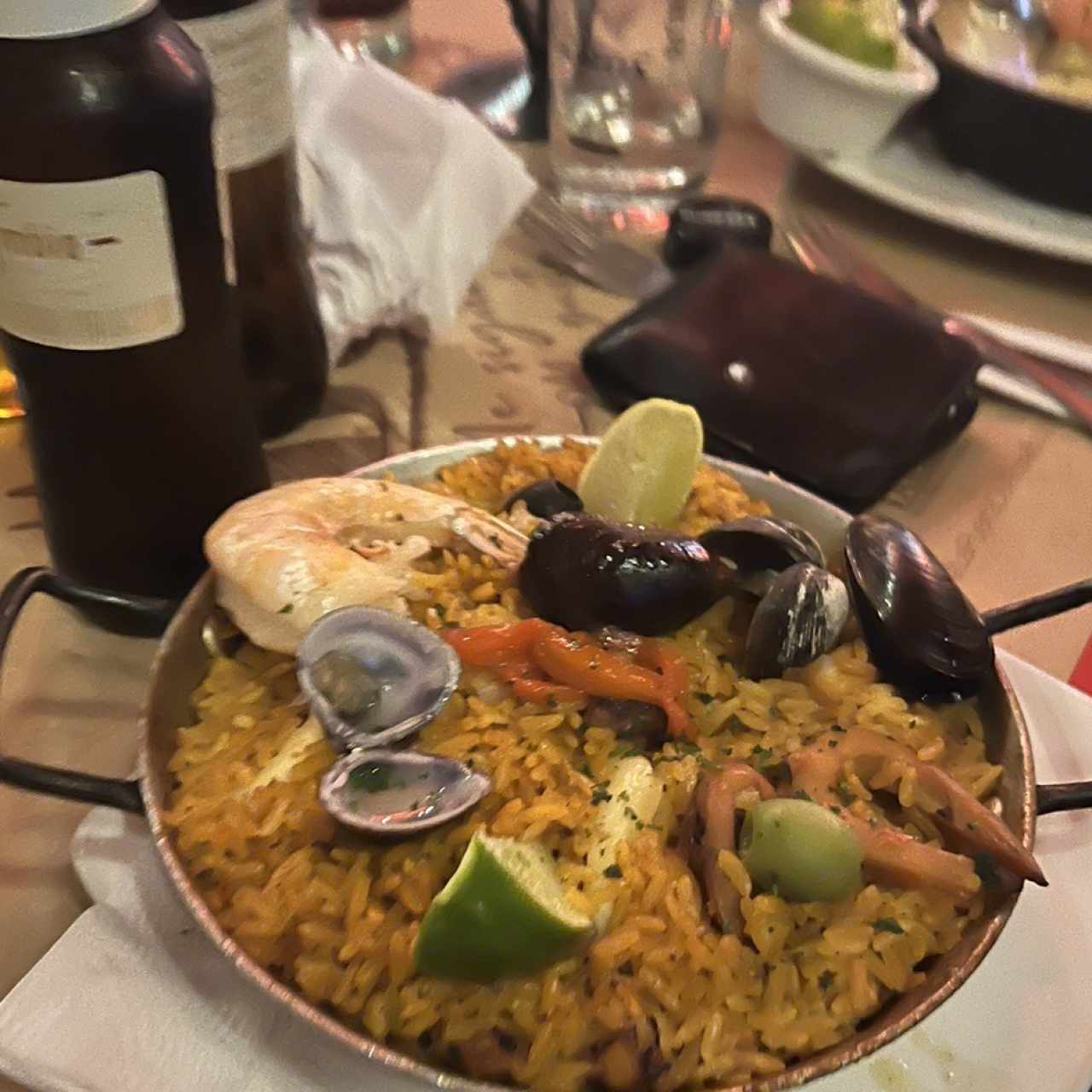 Paella marinera 
