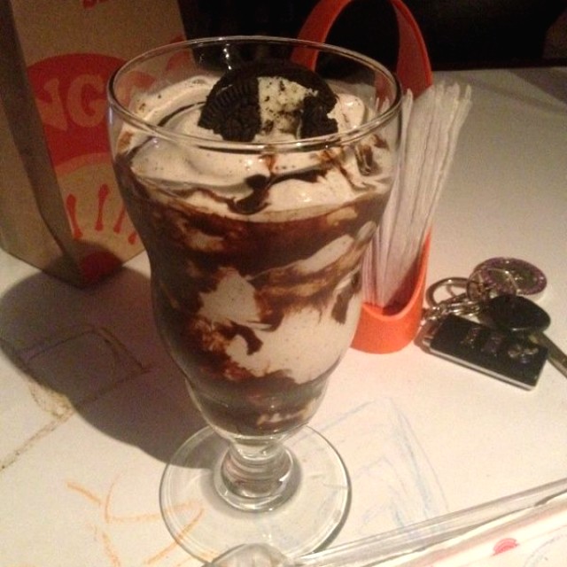 Malteada de oreo