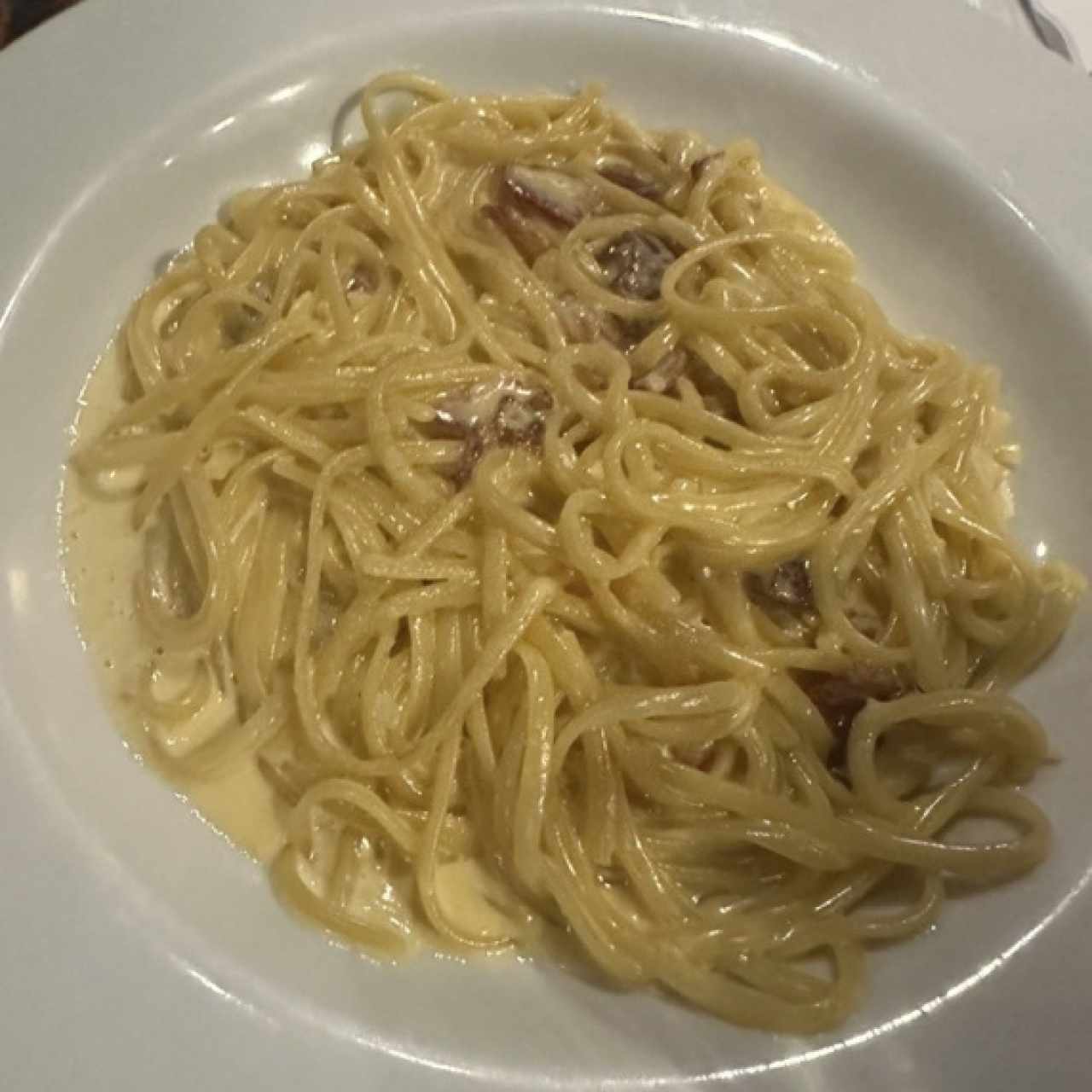 Pasta carbonara