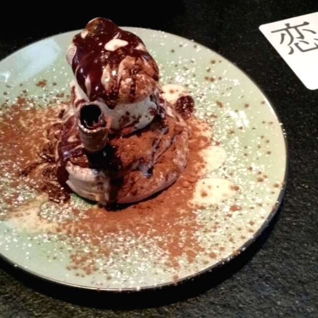 Concorde de chocolate 
