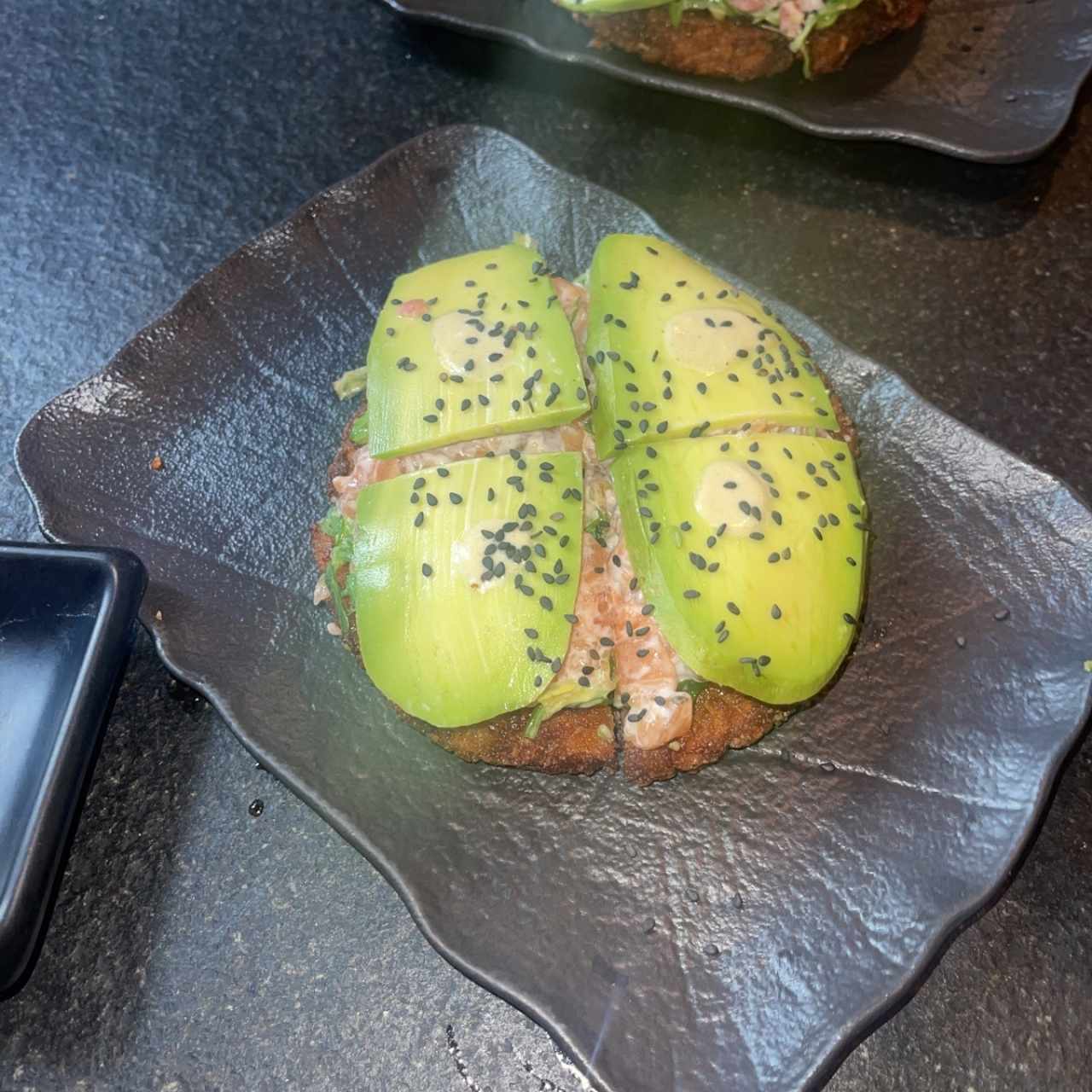 Sushi pizza