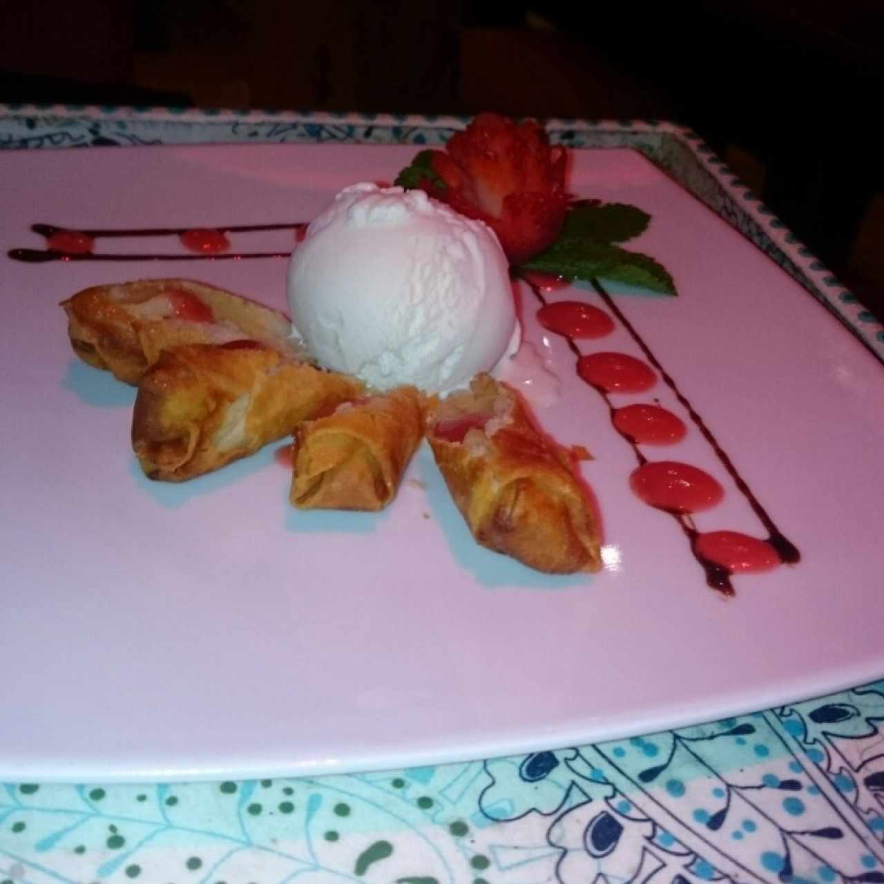 rolls de manzana 