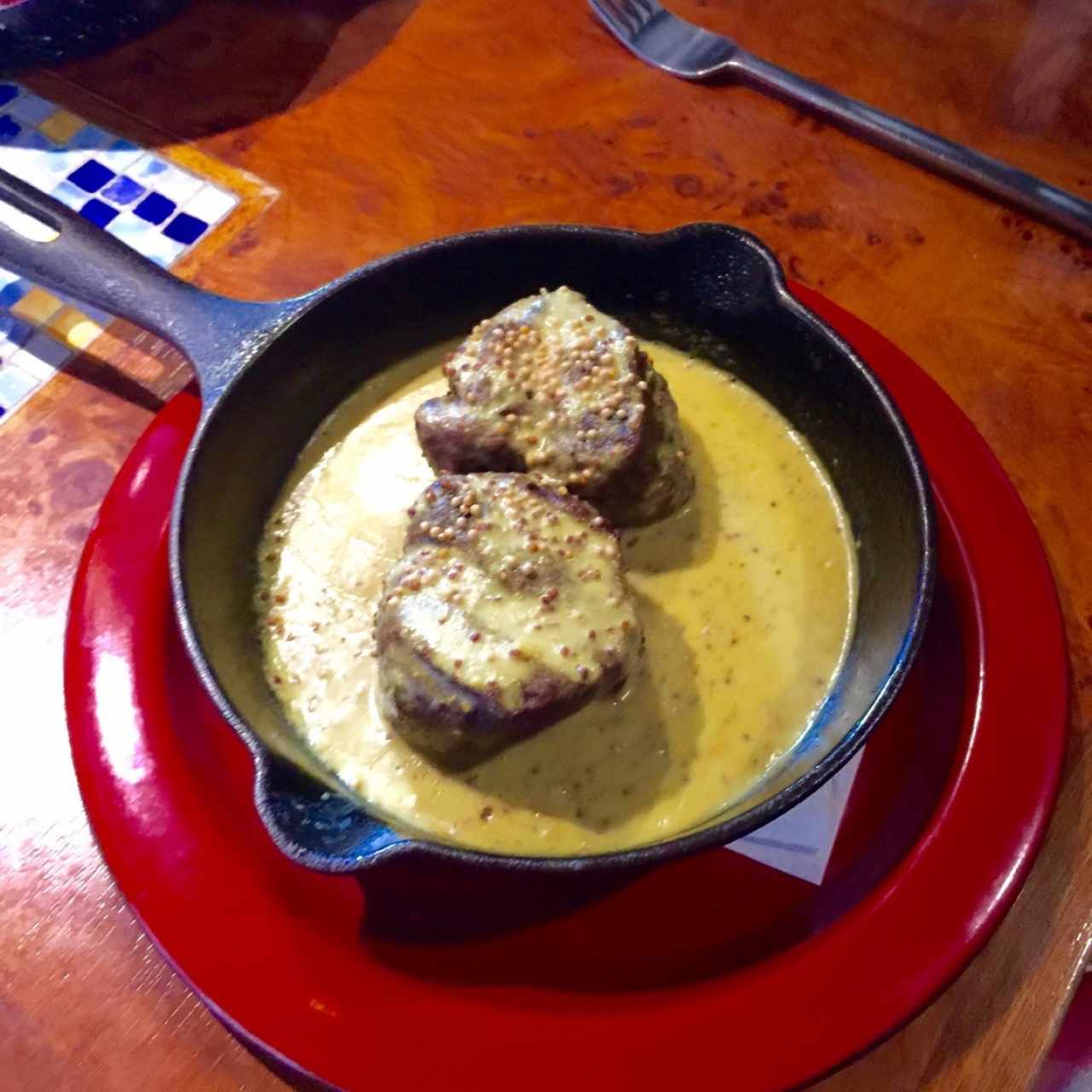 Steak Dijon
