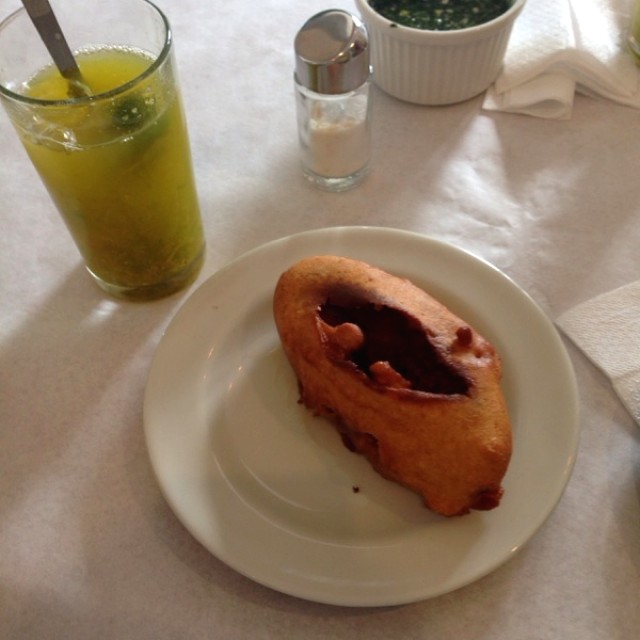 Aborrajado y lulada - yum!