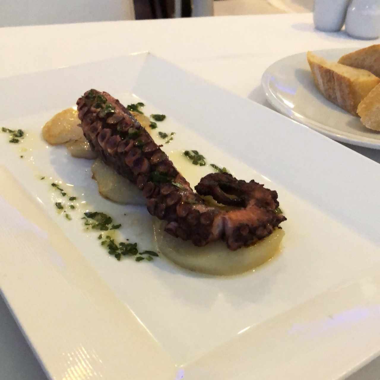Pulpo a la parrilla 