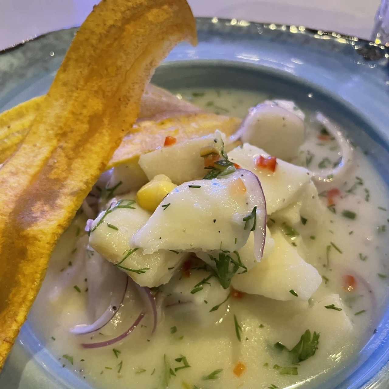 Ceviche de pescado 