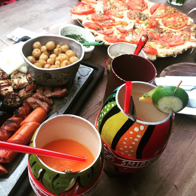 Mandarino (el mejor) picada rumbera y toston 
