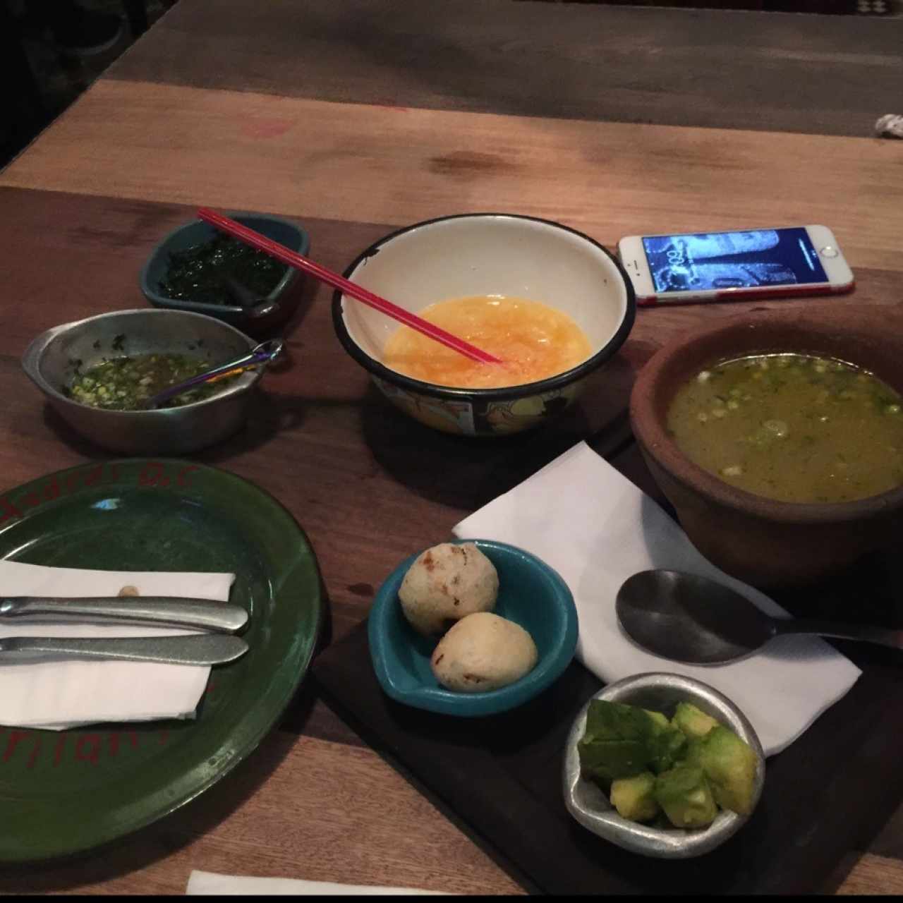 sancocho con un mandarino 