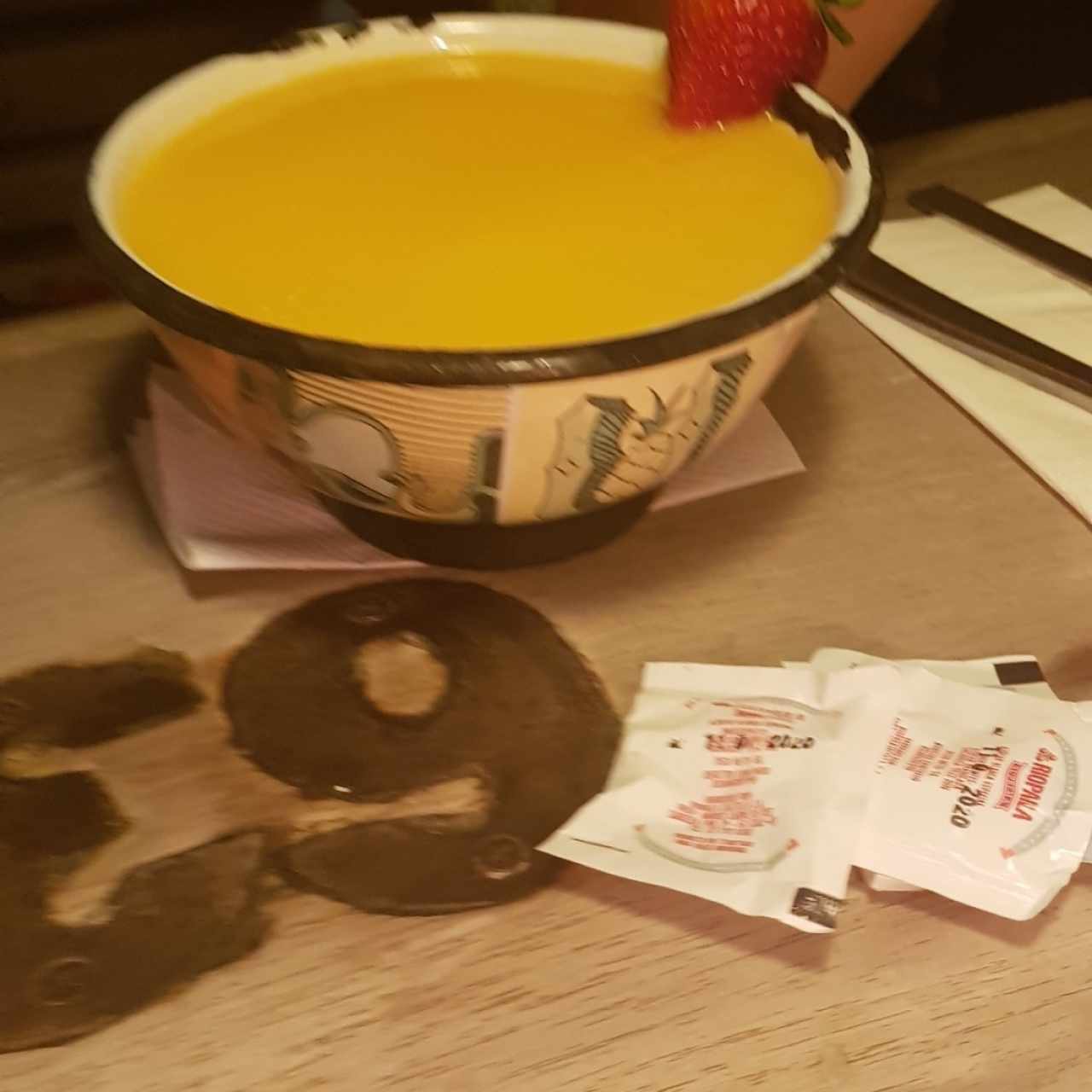 jugo de mango muy bueno