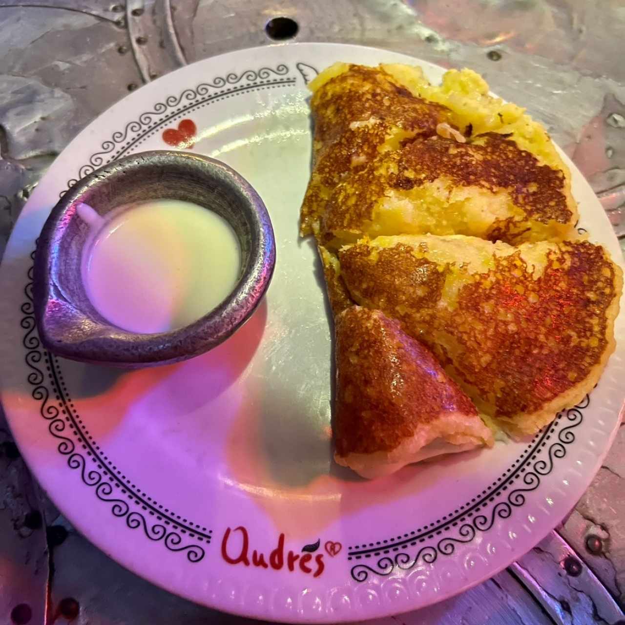Arepa de chocolo