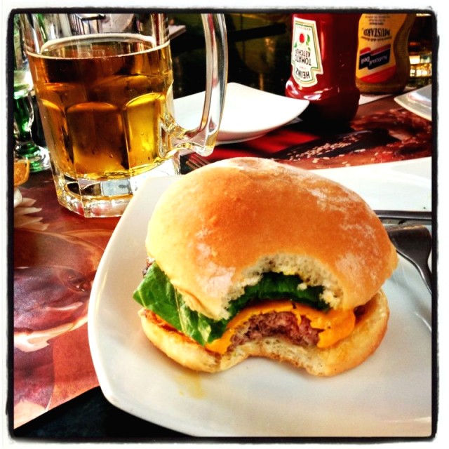 Hamburguesa jalapeña 