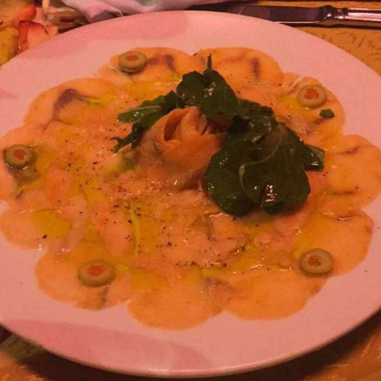 Carpaccio de Salmón 