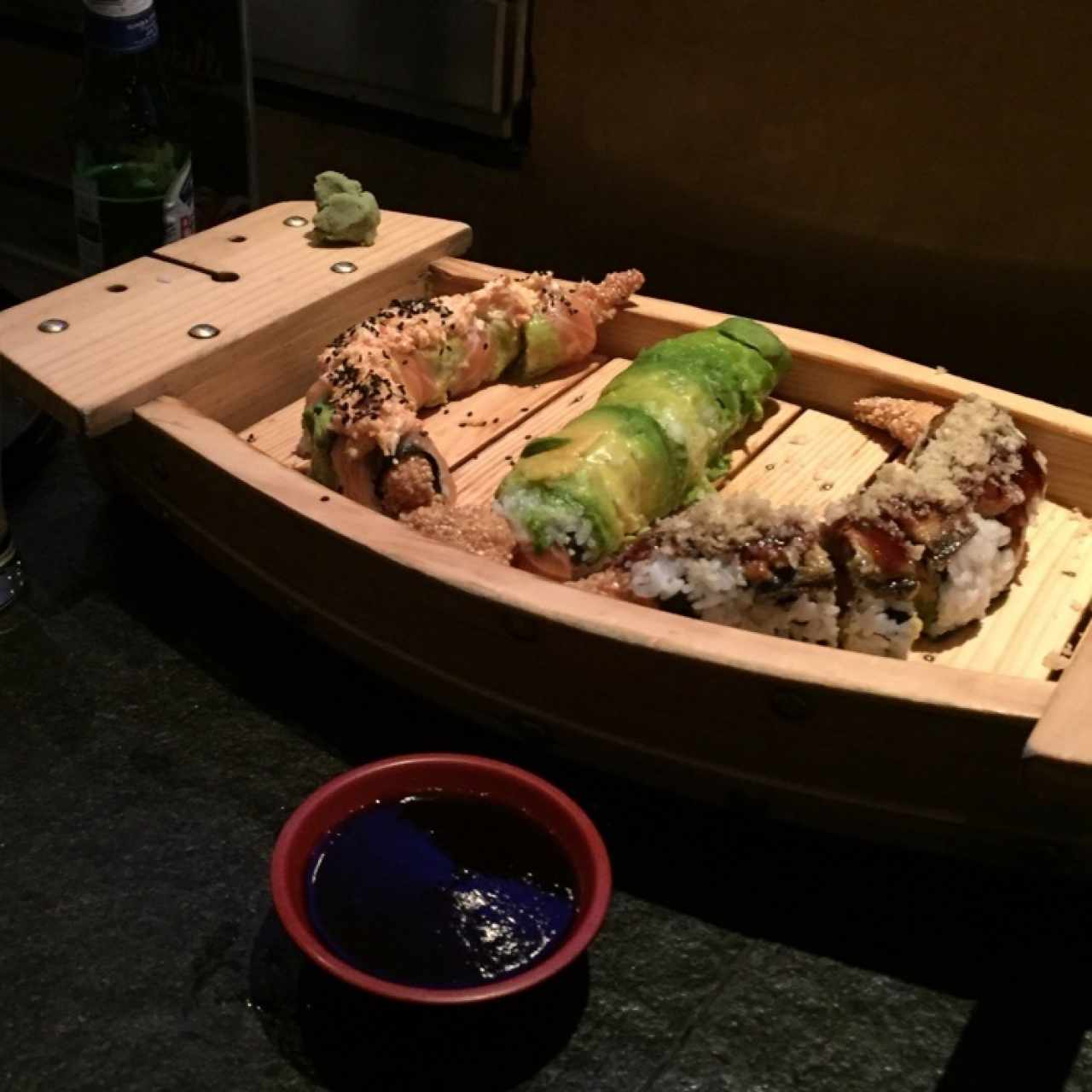 (1)Sesame Anago Roll, (2)Rock & Roll, (3)Nolo