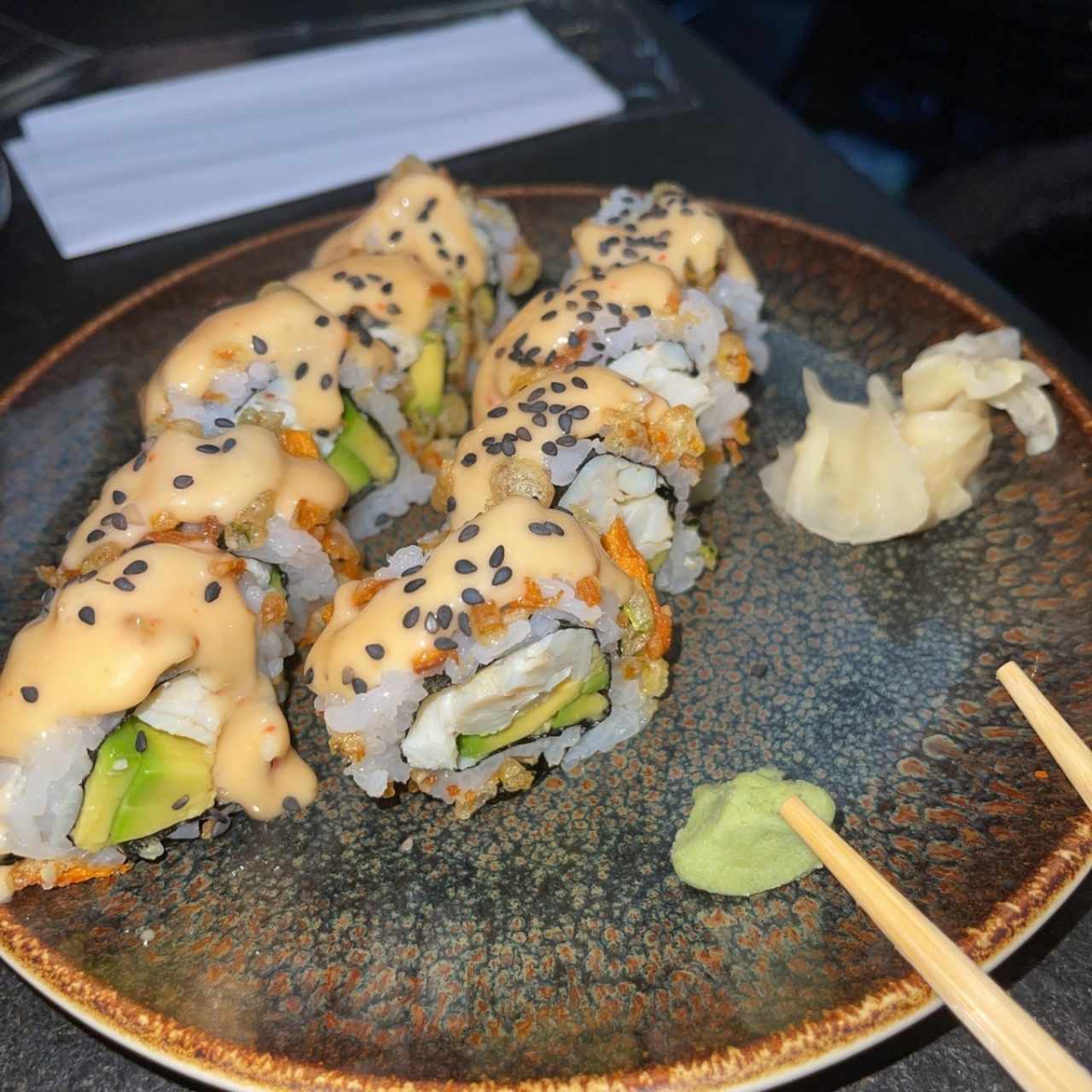 Crab roll