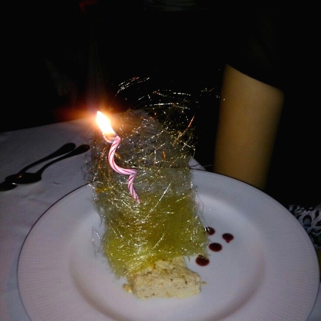 Postre de cumpleaños