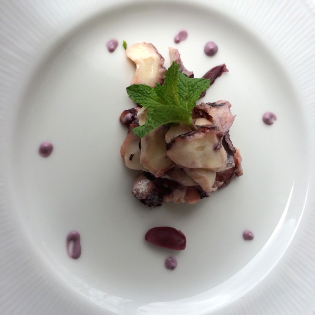 Pulpo a los olivos 
