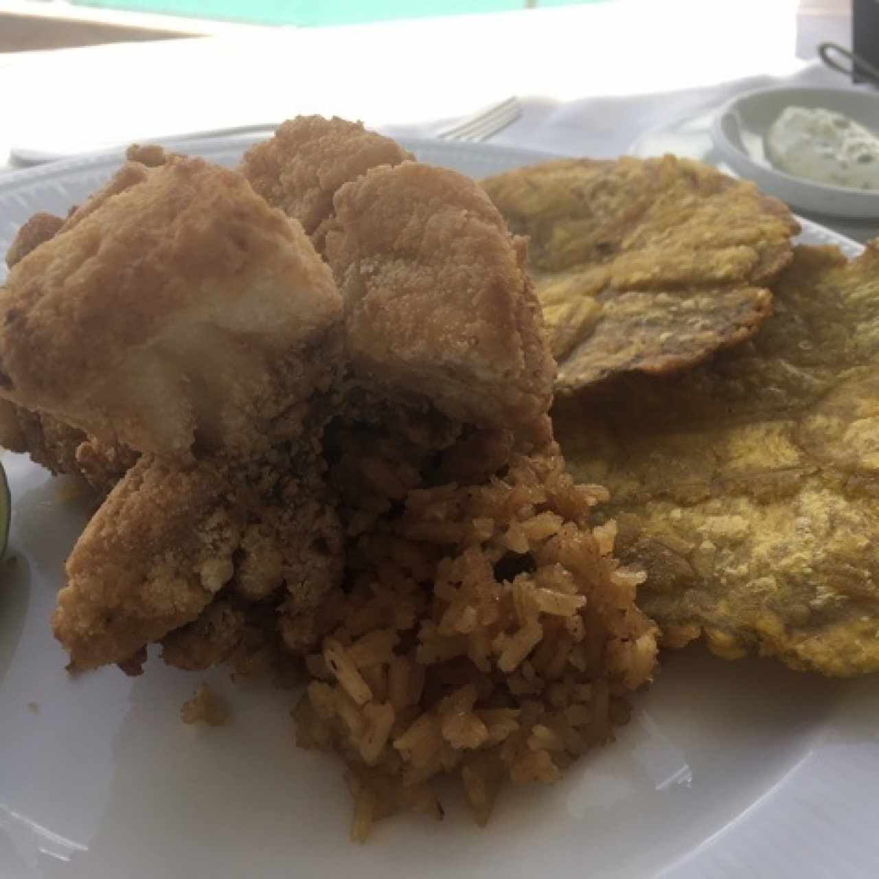 Chicharron de pargo! 