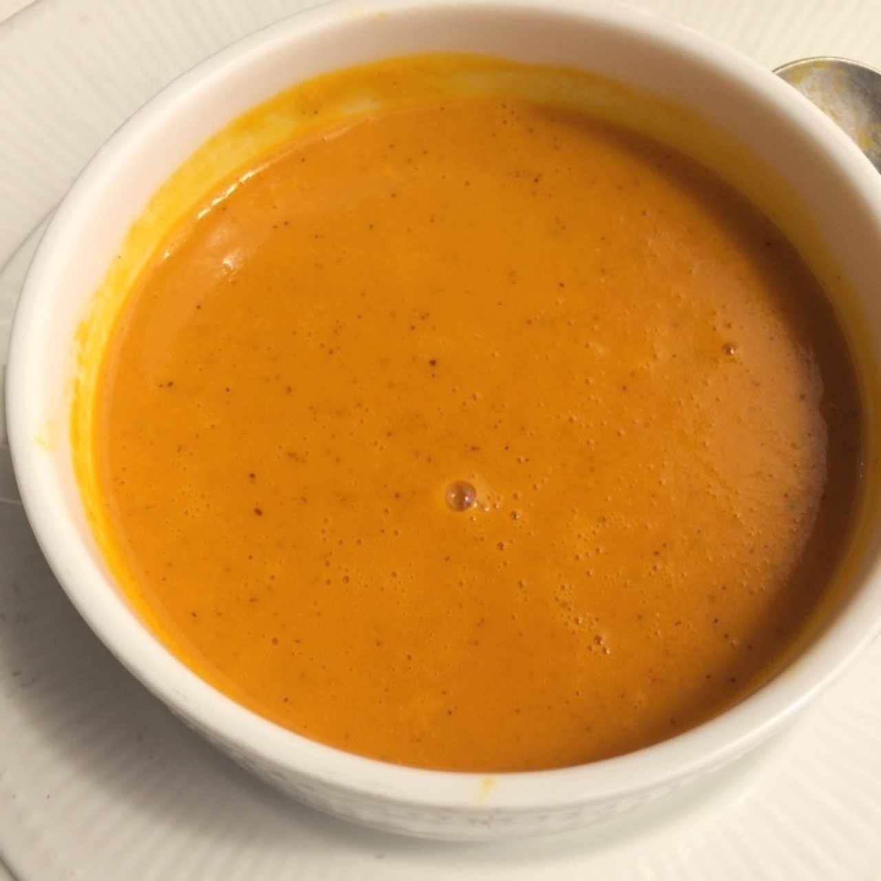 crema de camarones