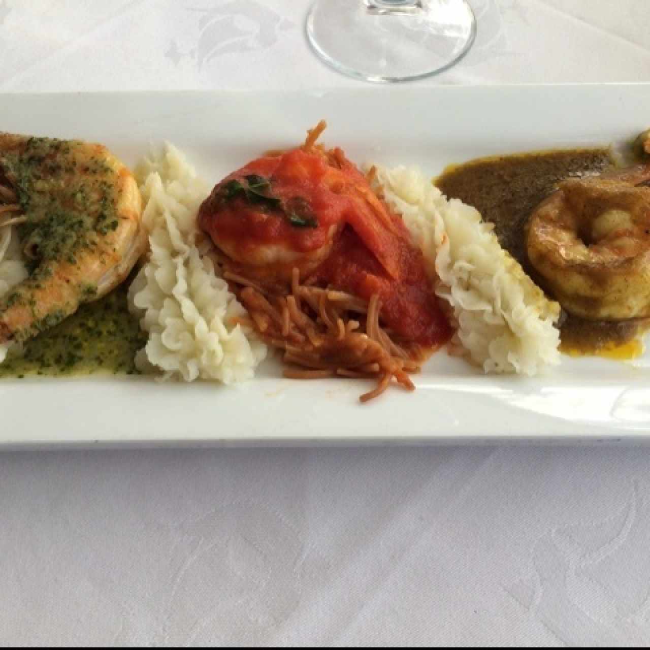 menu de langostino