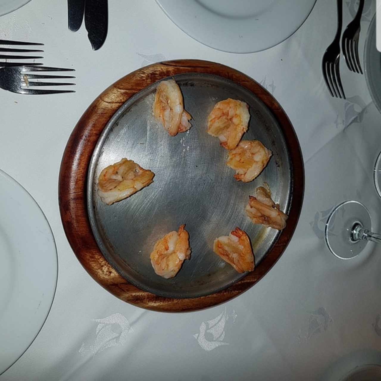 Langostinos a la parrilla