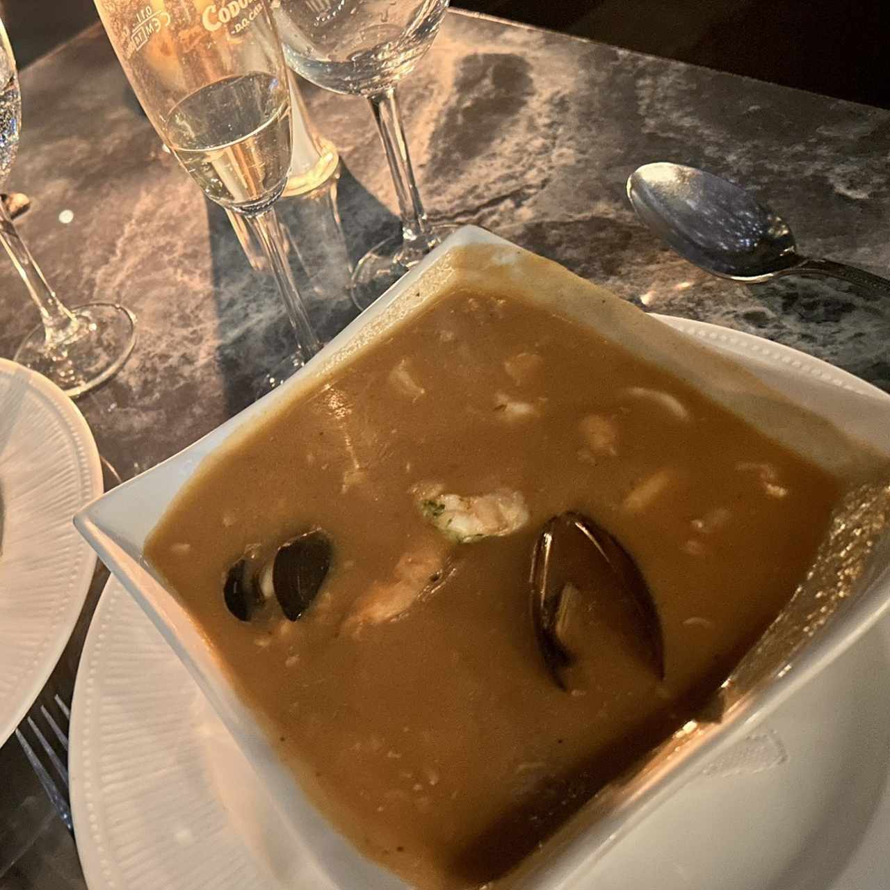Cazuela de mariscos 