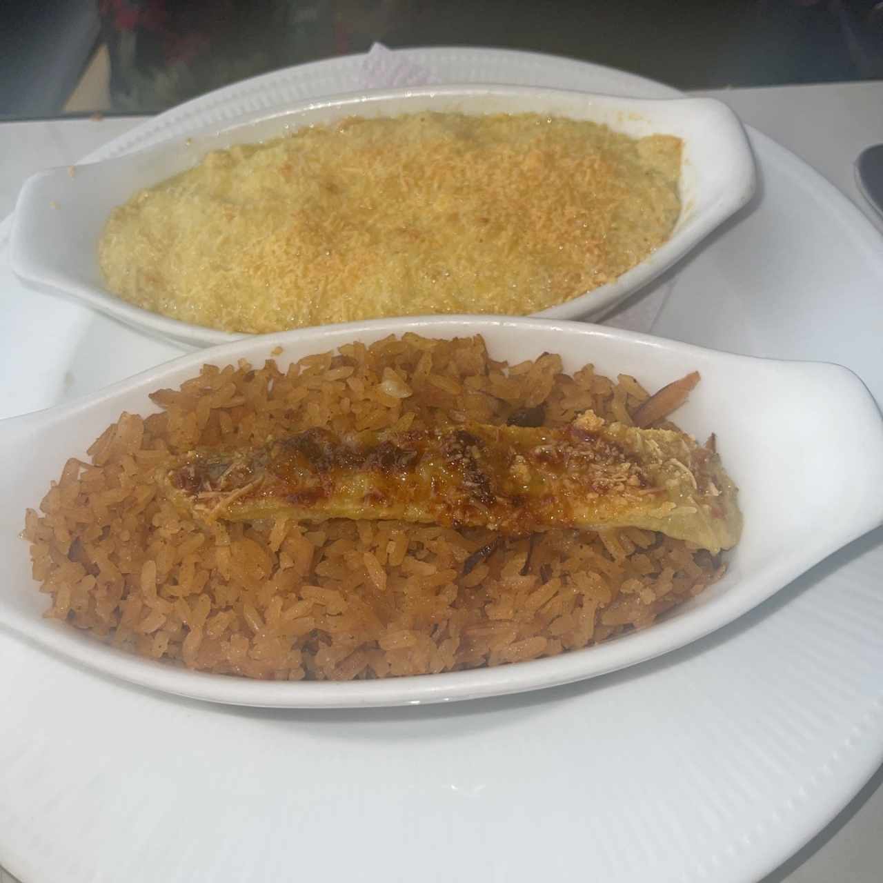 Jaibas con arroz de coco