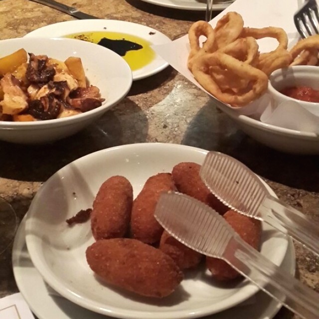 Croquetas de Jamón y Rabas