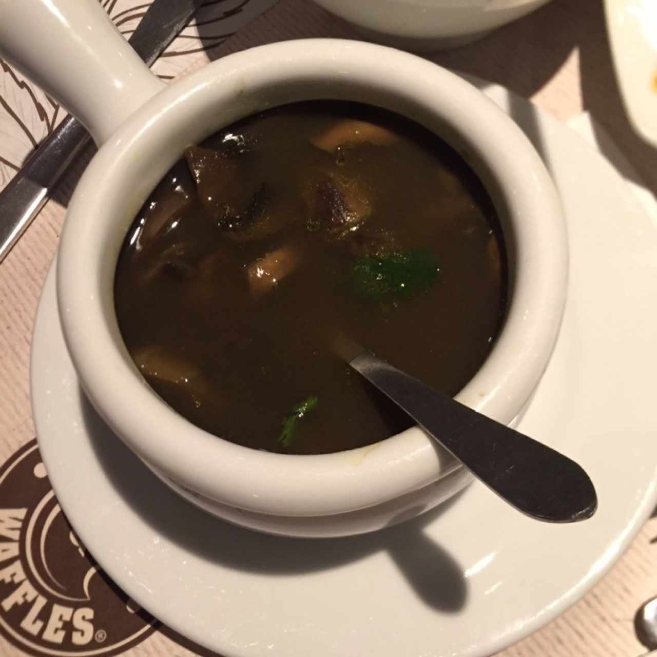 sopa de lentejas