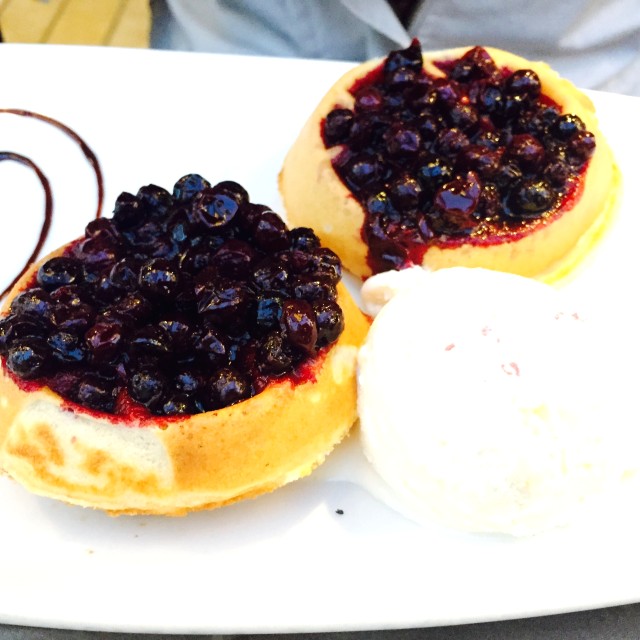 Waffles de agraz 
