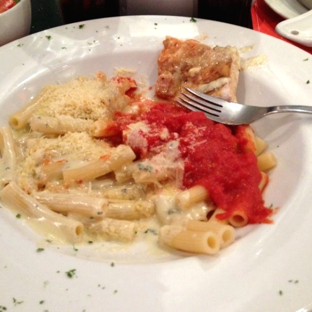 Macarrón napolitana tres quesos