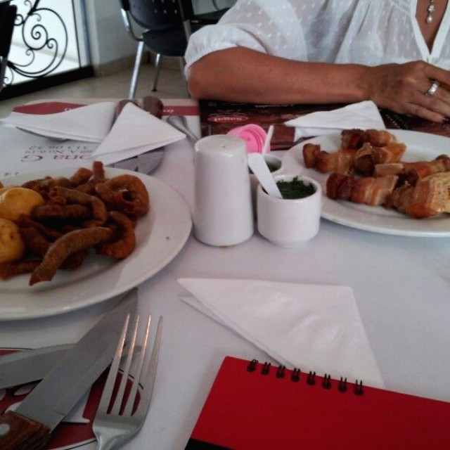 chunchullo y chicharrón