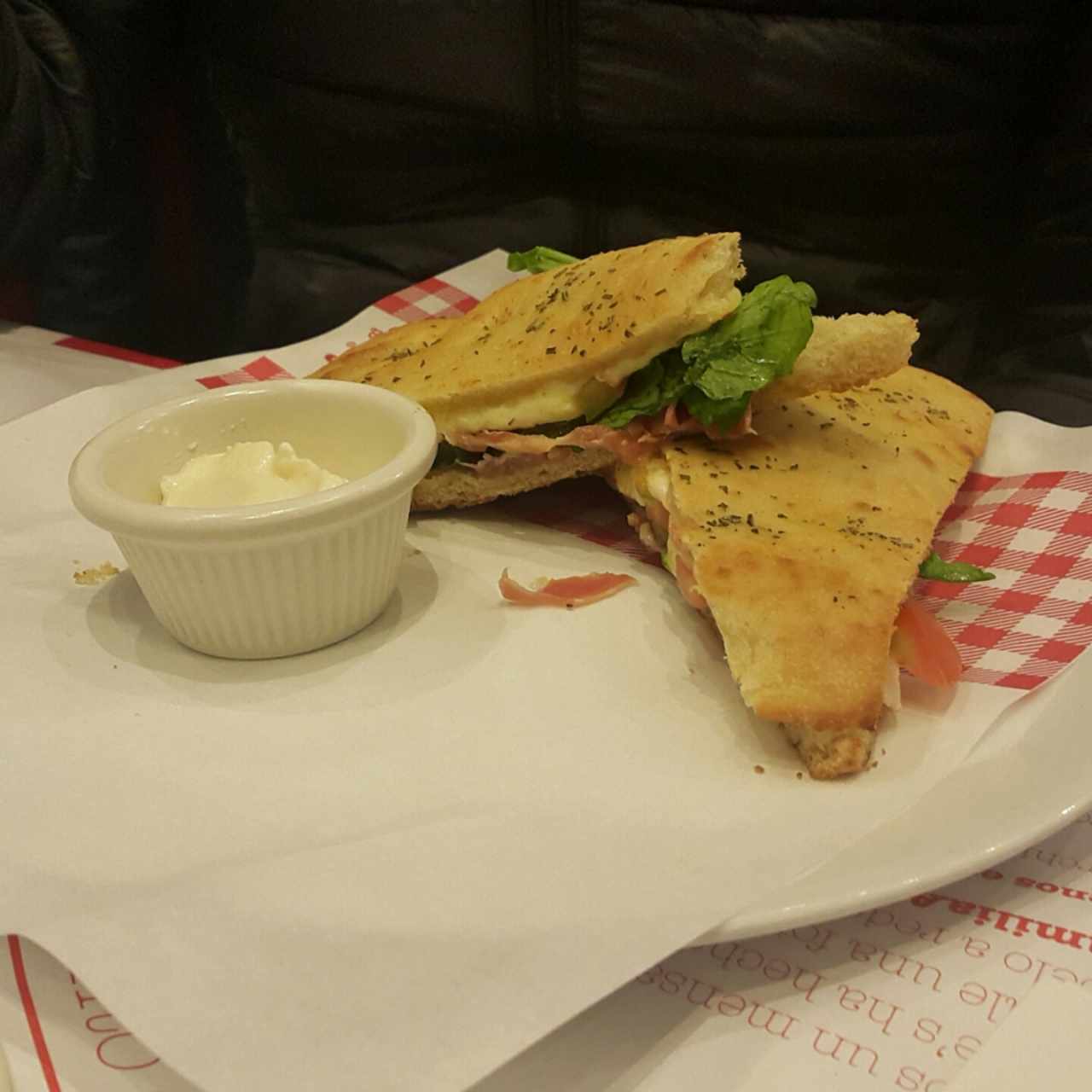 panini prosciutto 