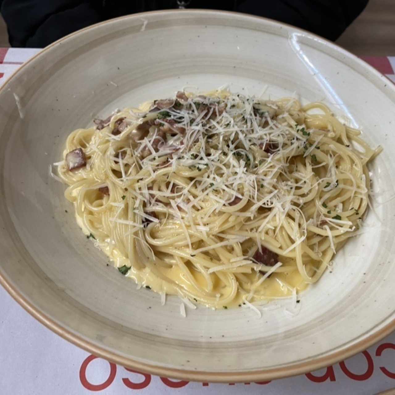 Pasta con pollo