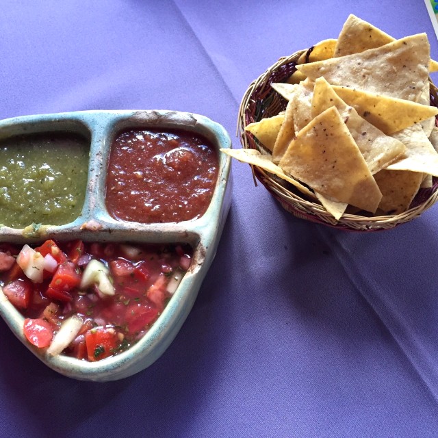 Nachos de cortesía