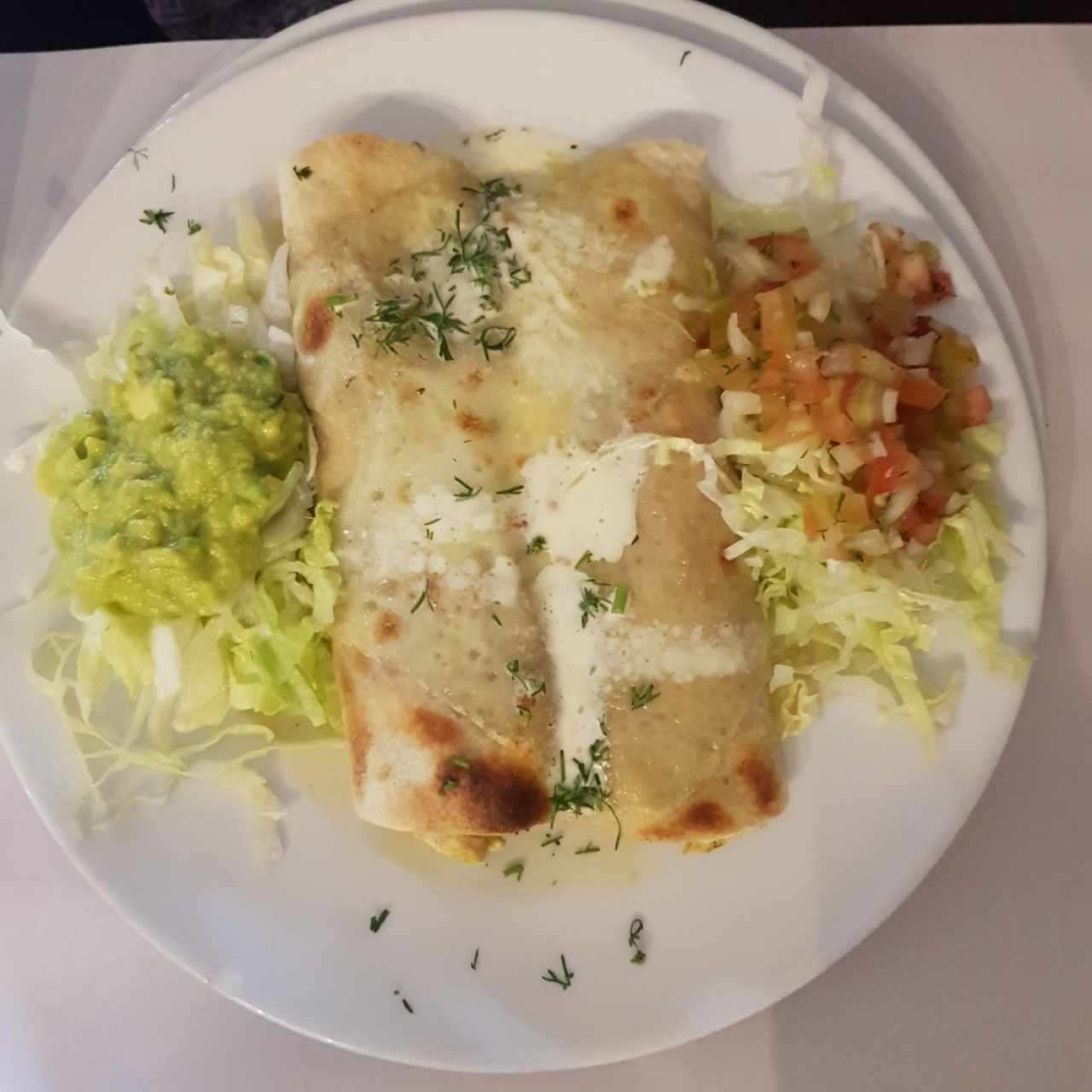 burritos de pollo