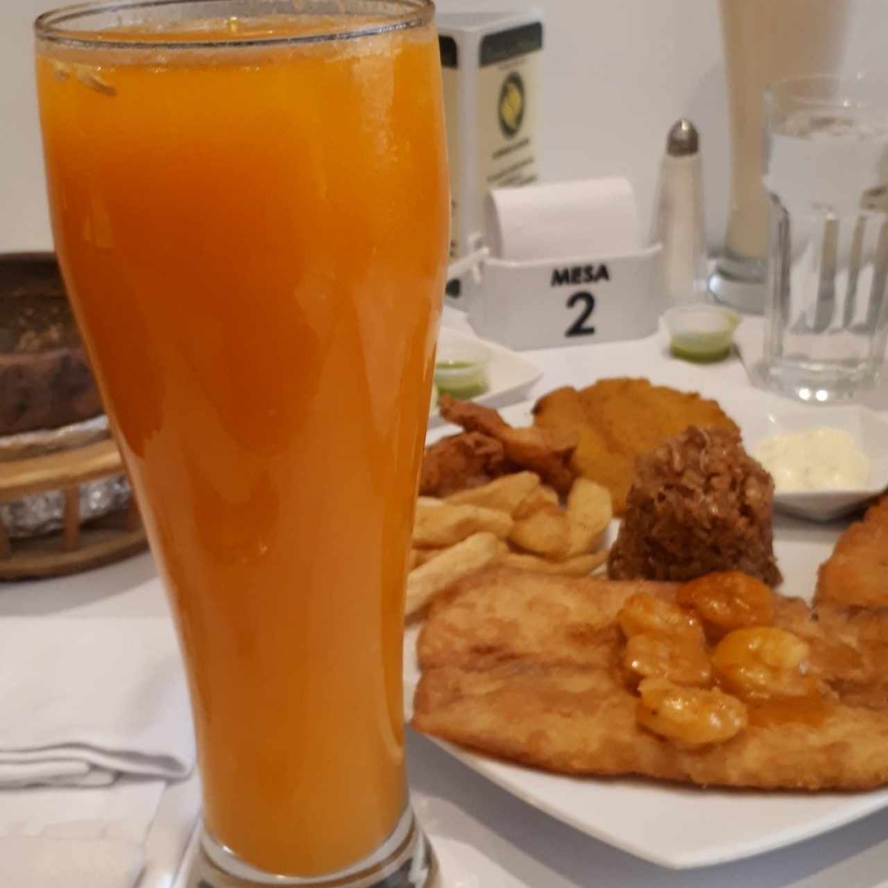 jugo de mandarina