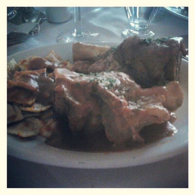Ossobuco con Raviolis