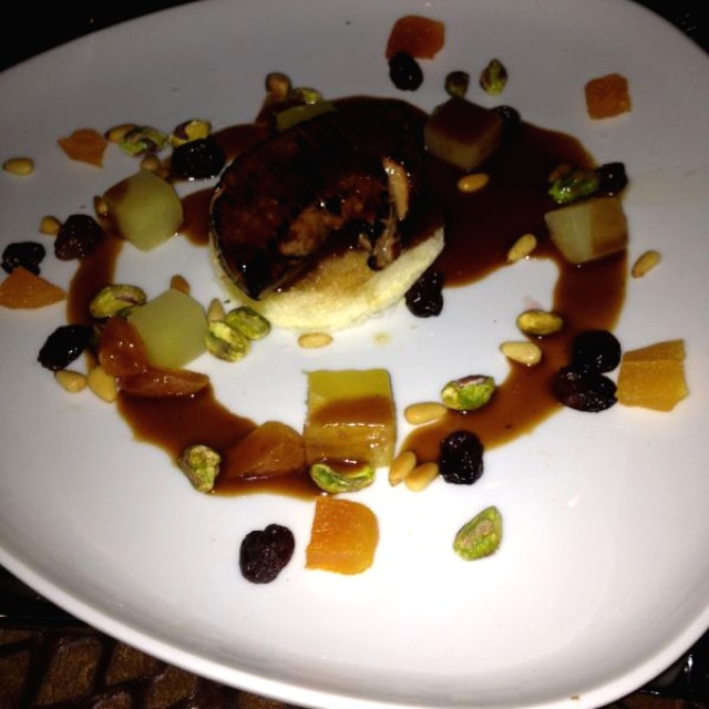 Foie gras medallón