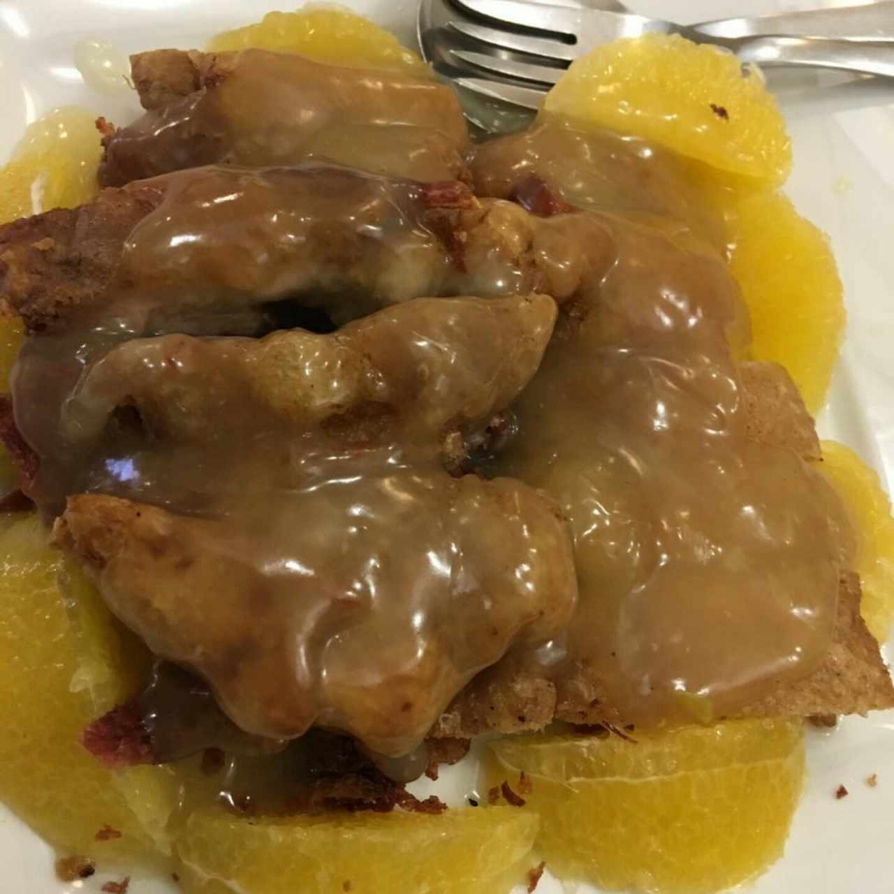 Pato a la naranja 