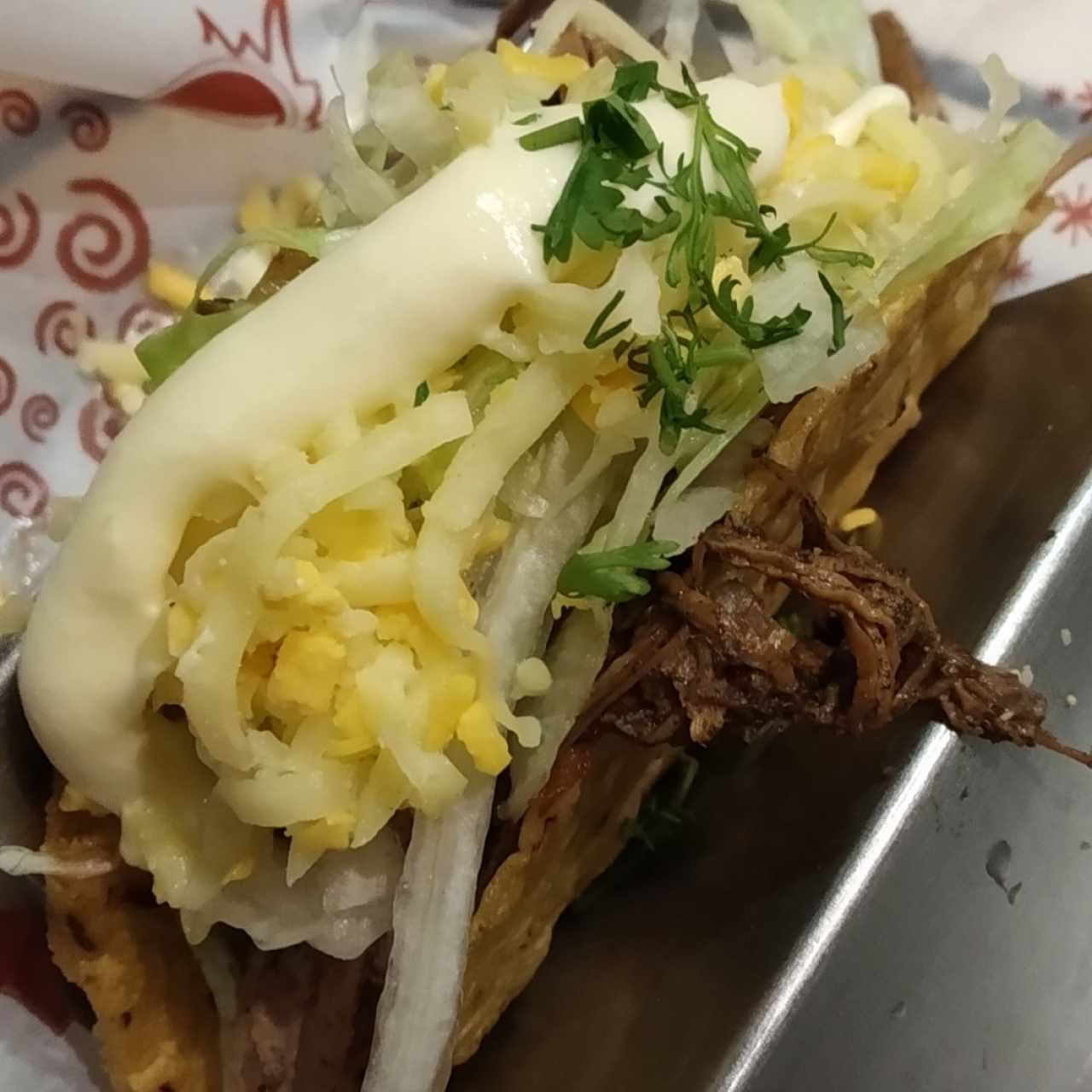 tacos desmechados 