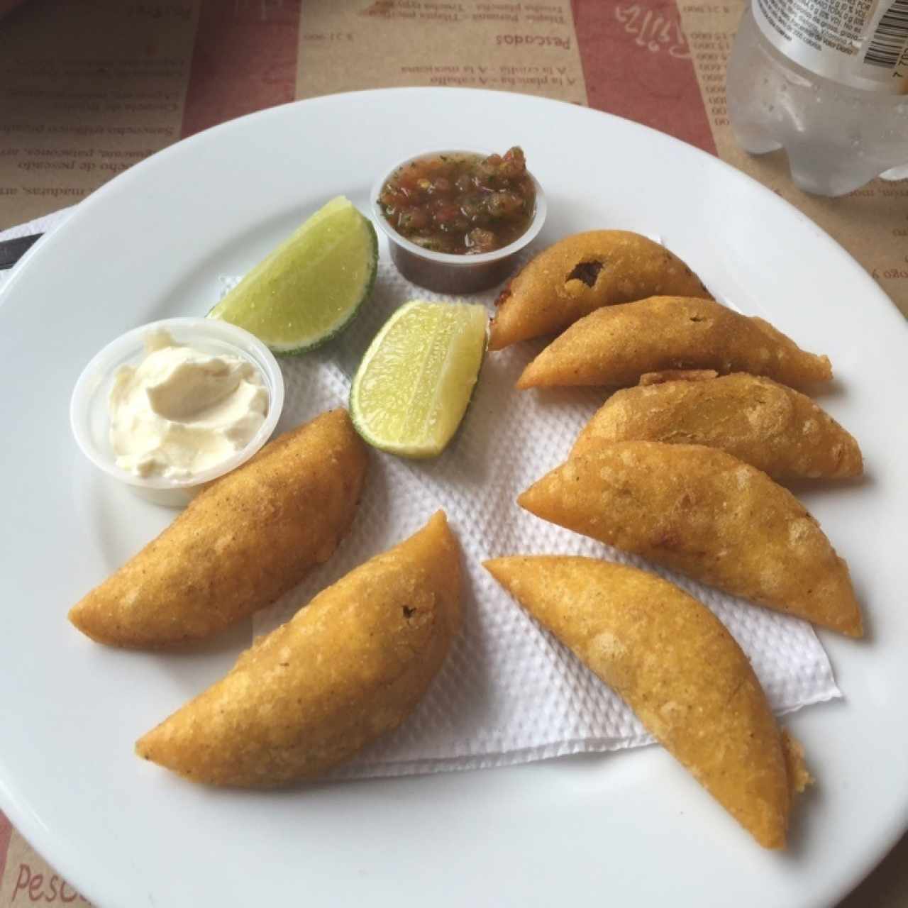 Empanadas con suero costeño
