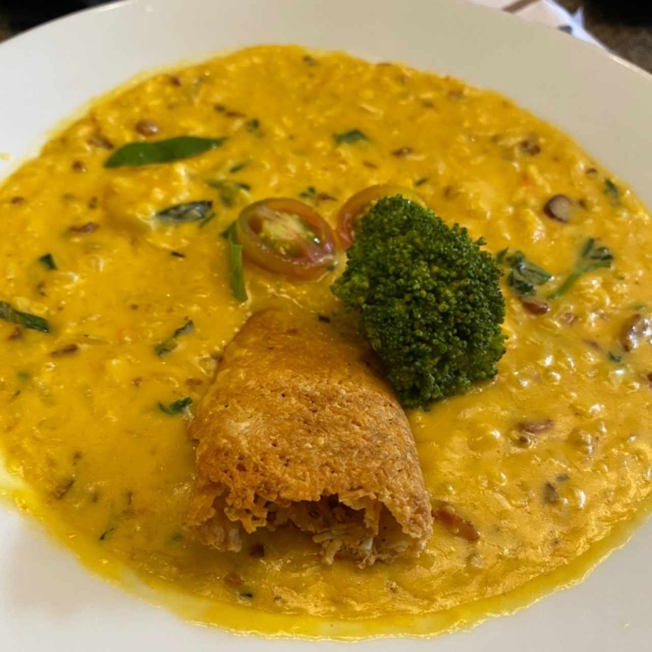Rissotto camarones