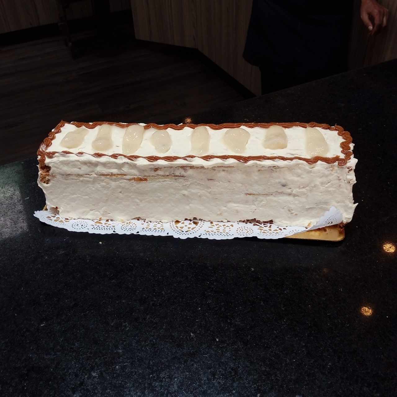Milhoja de guanábana 