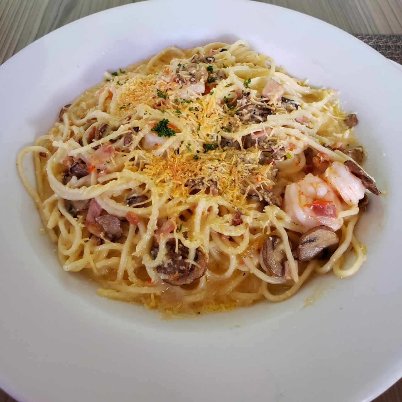 Espaguetis a la Danesa