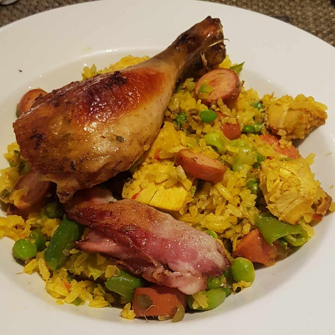 Arroz a la valenciana (tamaño junior)