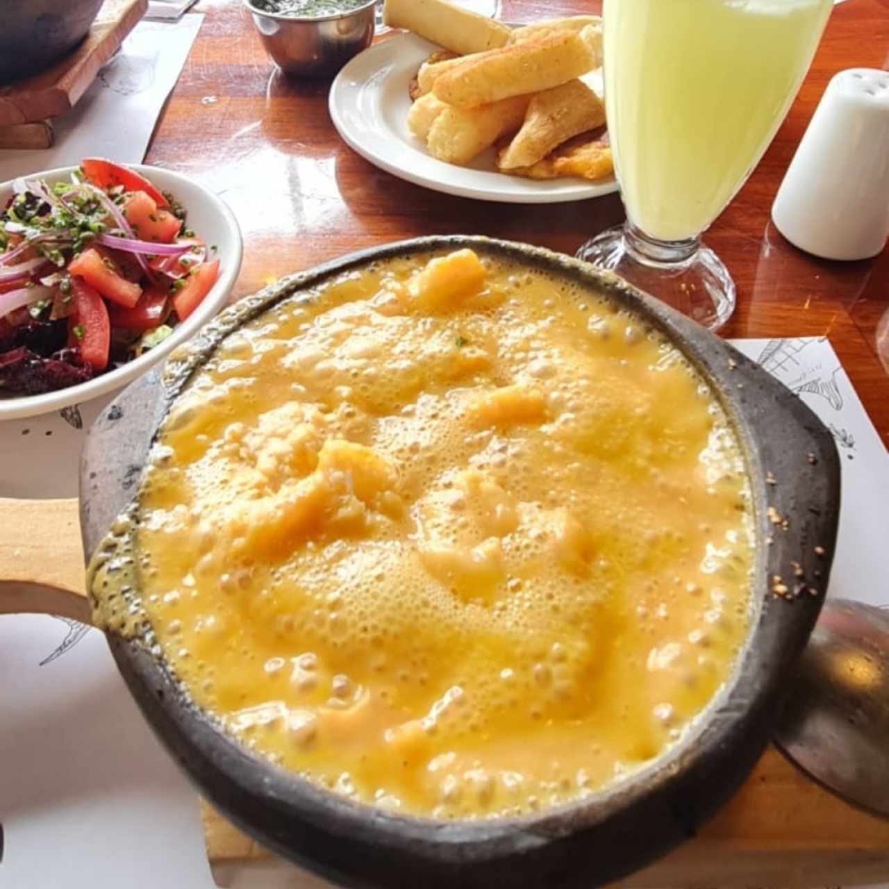 Cazuela de mariscos 